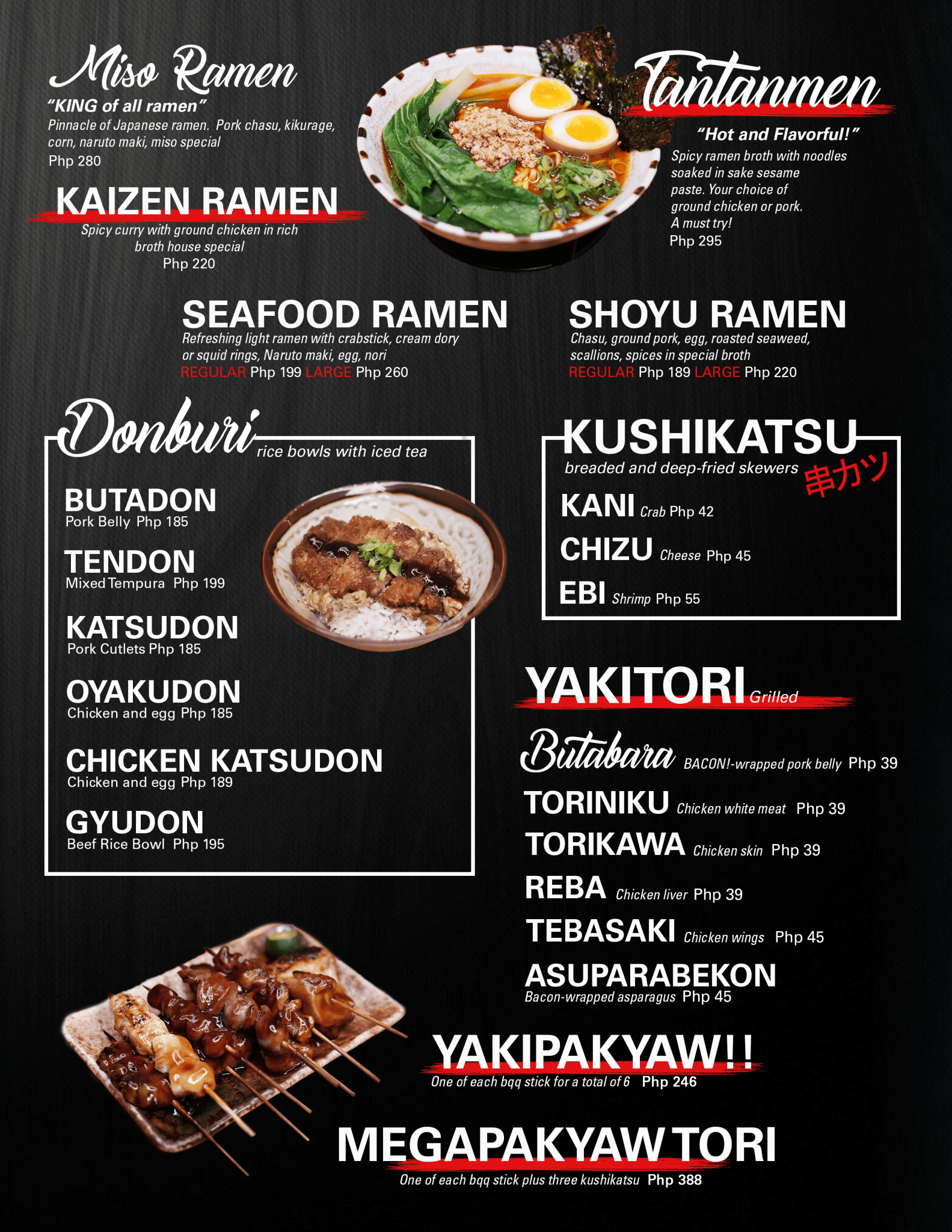 Kaizen Davao Japanese street dining